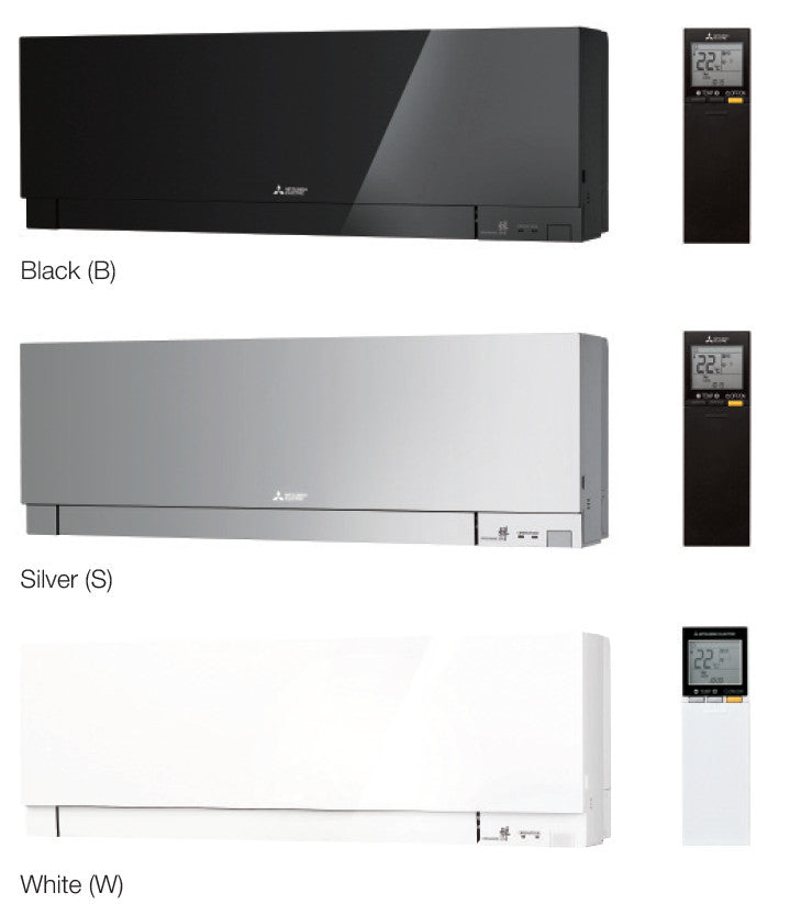 Mitsubishi Electric Premium Design fekete beltéri