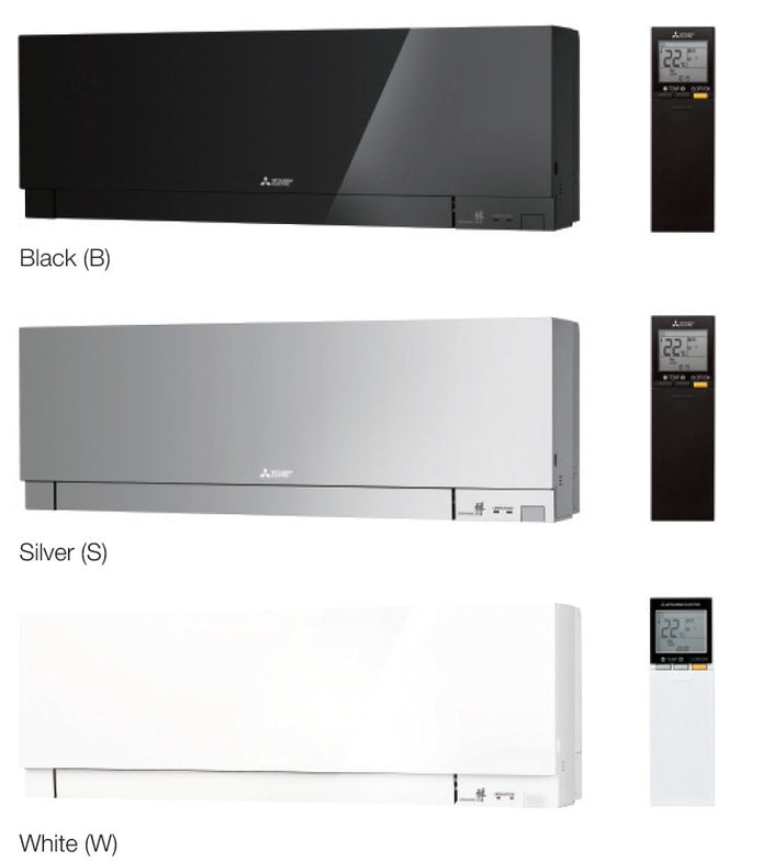 Mitsubishi Electric Premium Design fekete beltéri